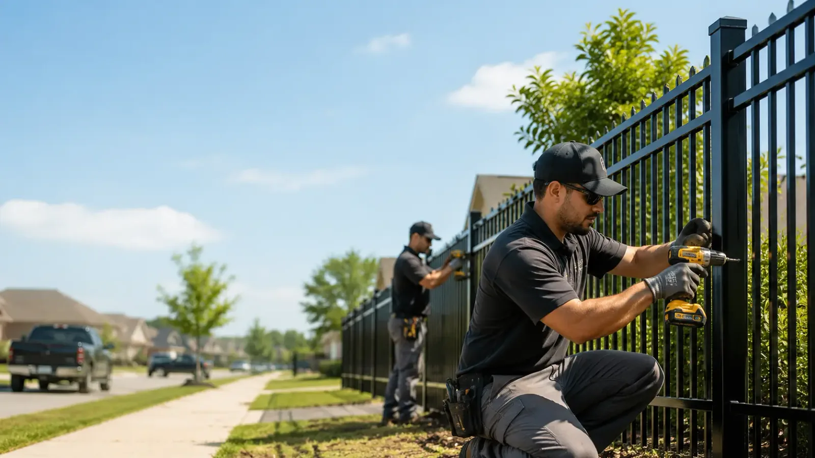 Metal Fence Installation in Iraan, TX